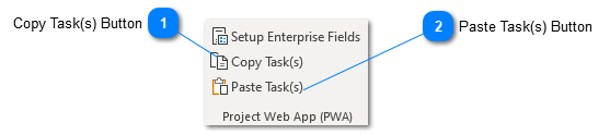Copy/Paste Task(s) Buttons