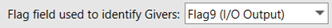 2. Flag Field for Givers