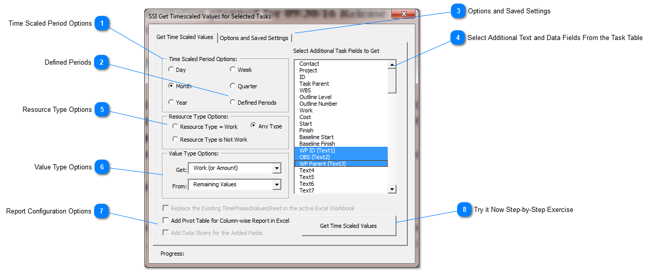 SSI Time Scaled Values Tool
