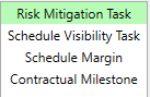 2. Cross Reference Type Values Tabs